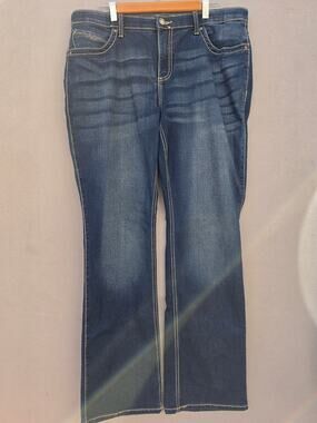 Wrangler Q Baby Ultimate Riding Jeans Women's 15/16 x 34 Boot Cut